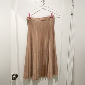 Zara pleated skirt